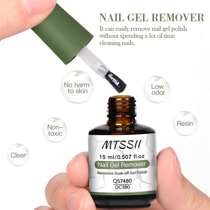 15ml Magic Remover Nail Gel Polish Remover UV Gel Polish Delete Magic Burst Nail Gel Remover Semi Permanent Polish Varnish