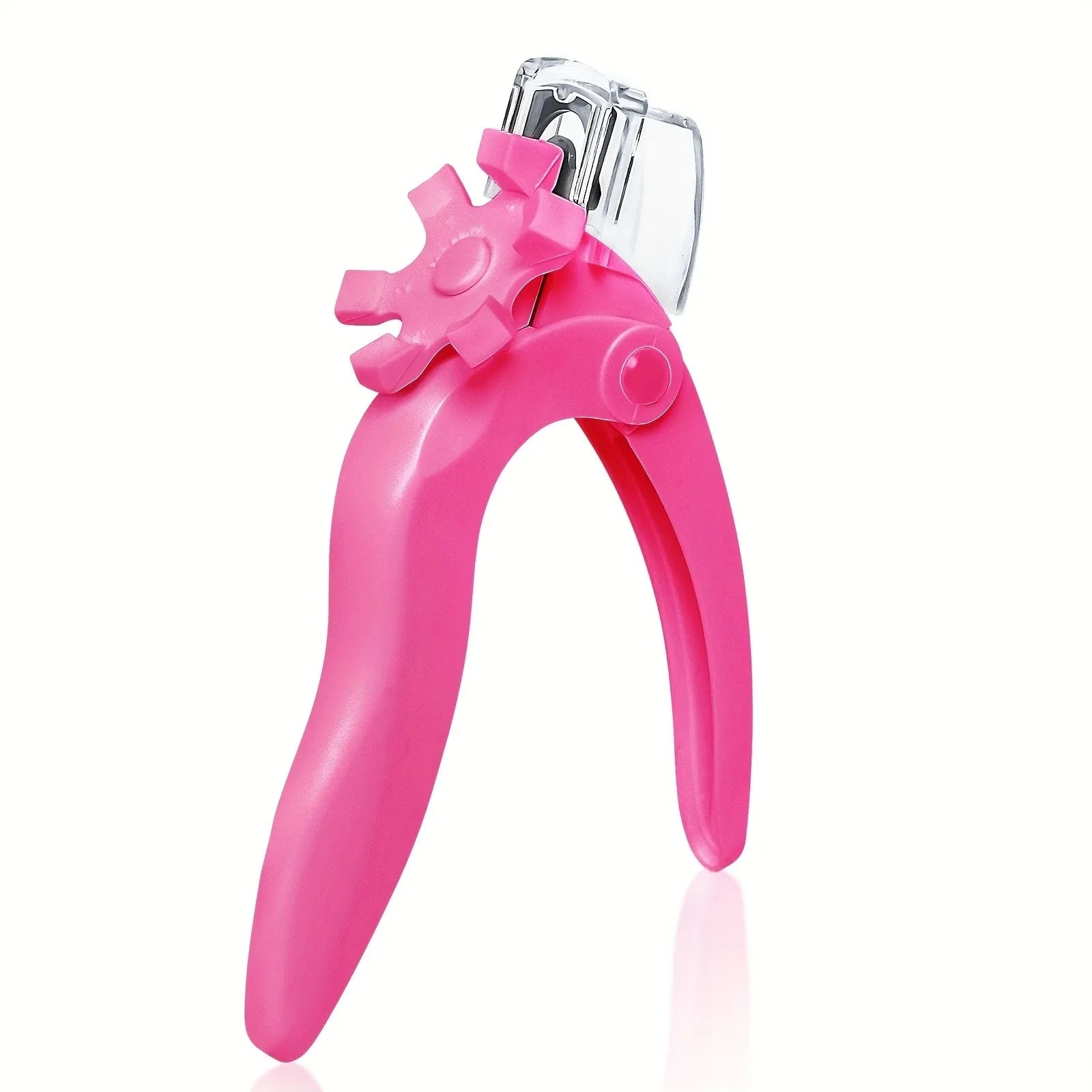 1PC U-Shaped Nail Scissors Acrylic Nail Clipper Adjustable False Nail Tip Cutter Trimmer Manicure with Stainless Steel Nail File