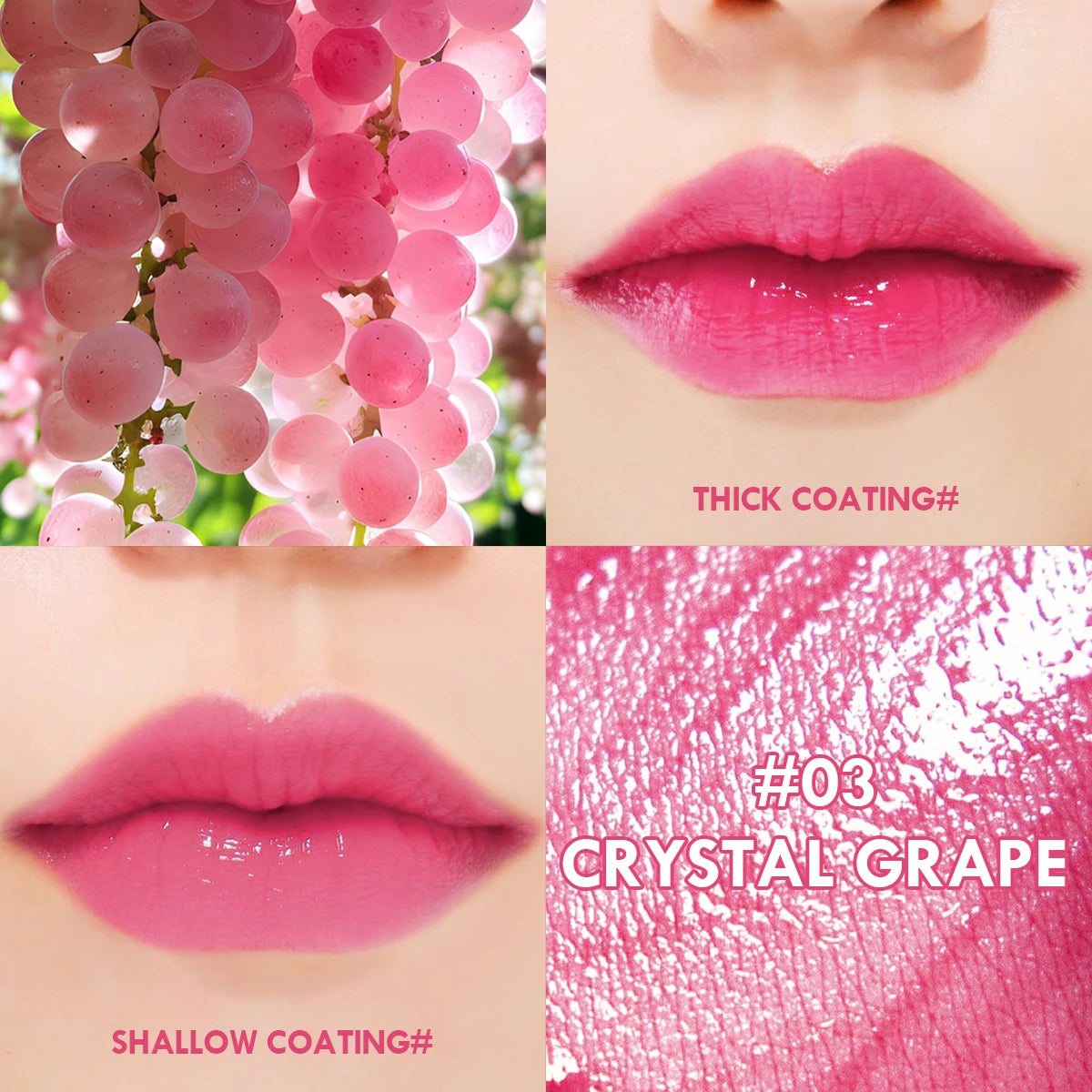 1PC Fruit Juice Lip Tint Non-stick Cup Liquid Lipstick and Blush 2 in1 Waterproof Smudge Proof Long Lasting Water Lip Stain