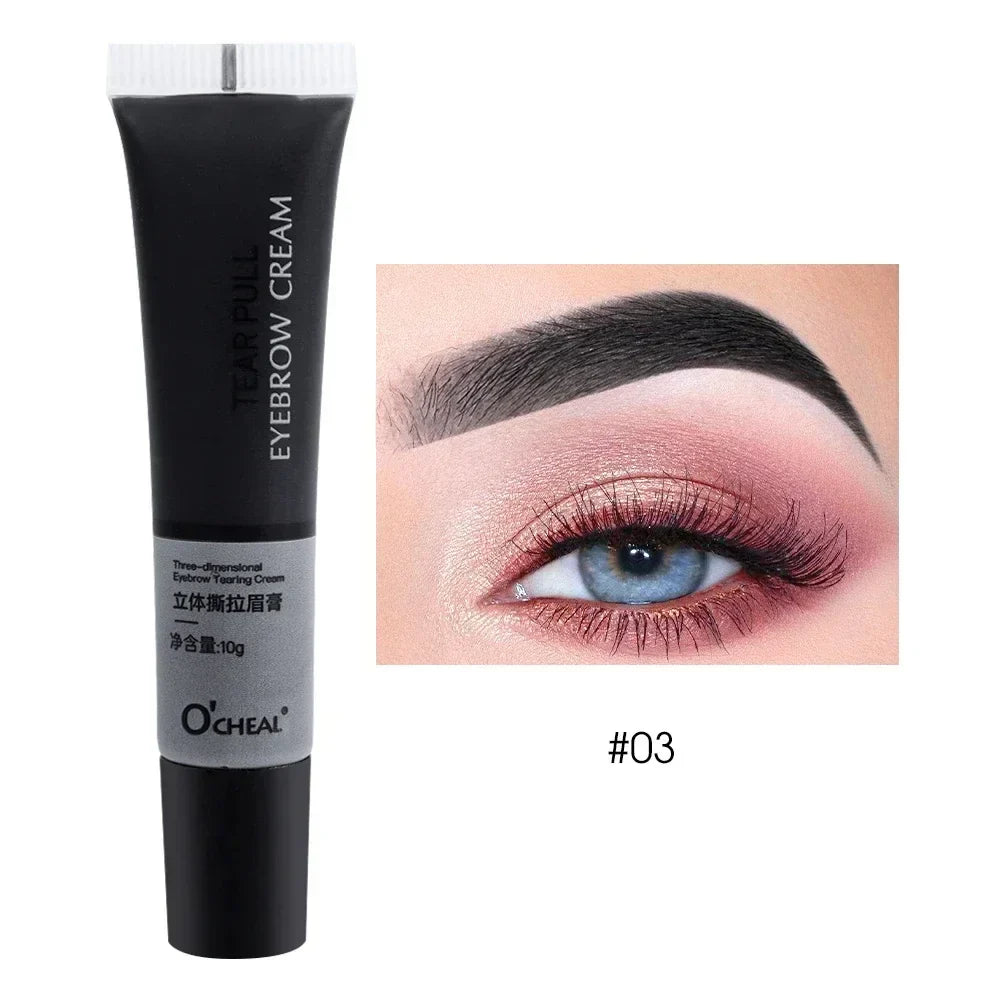 Professional Eyebrow Gel – Waterproof, Sweatproof, Long-Lasting Peel-Off Tint for Natural, Defined Brows