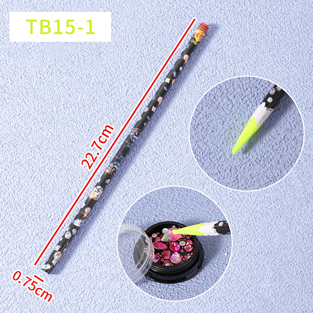 12Grids Pink Mixed Nail Rhinestones Luxury Nail Charms Glitter Crystal Jewelry Gems Nail Art Decoration DIY Manicure Rhinestones