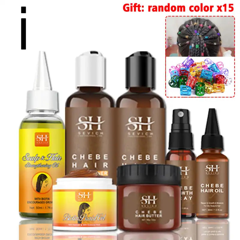 Africa Chad 100% Chebe Powder Women Traction Alopecia Treatment Oil Natural Crazy Hair Regrowth Anti Hair Break Get Rid Of Wig