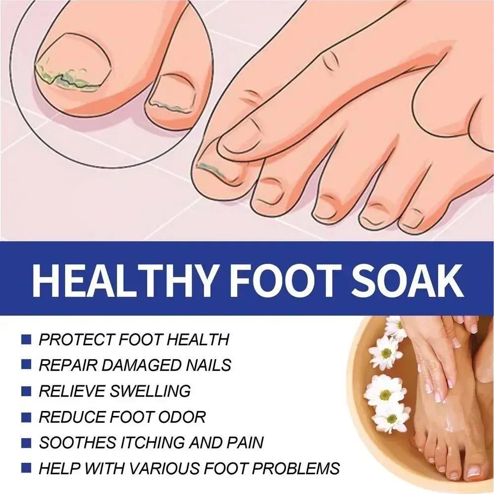 Foot Soaking Salts Pedicure Foot Softening Soak Pedicure Foot Soak Foots 10pcs Organic Foot Softening Capsule Shape Up Care