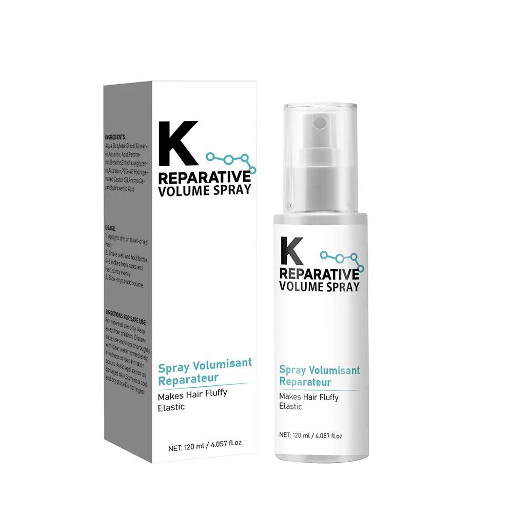 120ML Reparative Volumize Spray 2-Day Hair Thickening Hold For Thin, Fine, Fragile Hair Repairs Damaged Hair Non-Sticky Spray