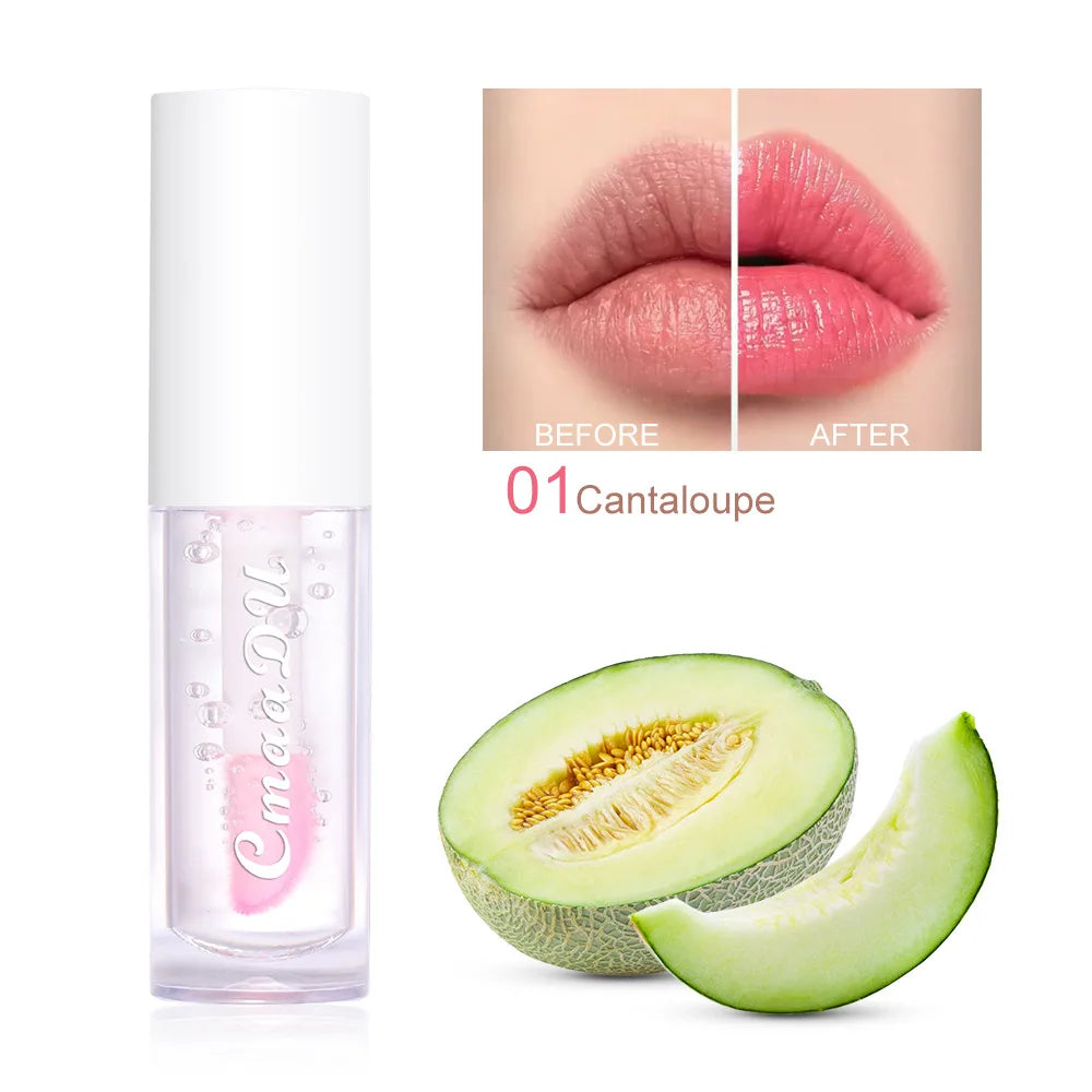 6 Color Fruit Flavor Color Change Lip Oil