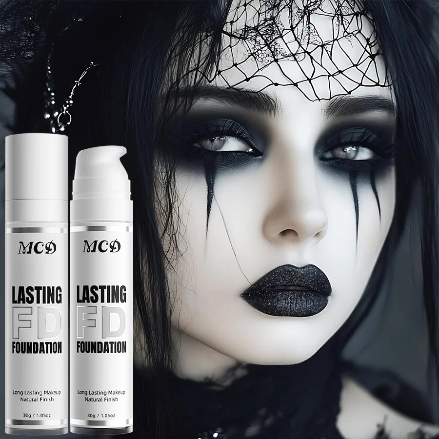 1PC Pure White Liquid Foundation for COS stage Makeup Long-lasting concealer Mixable Pure White Base  Foundation Makeup Gifts