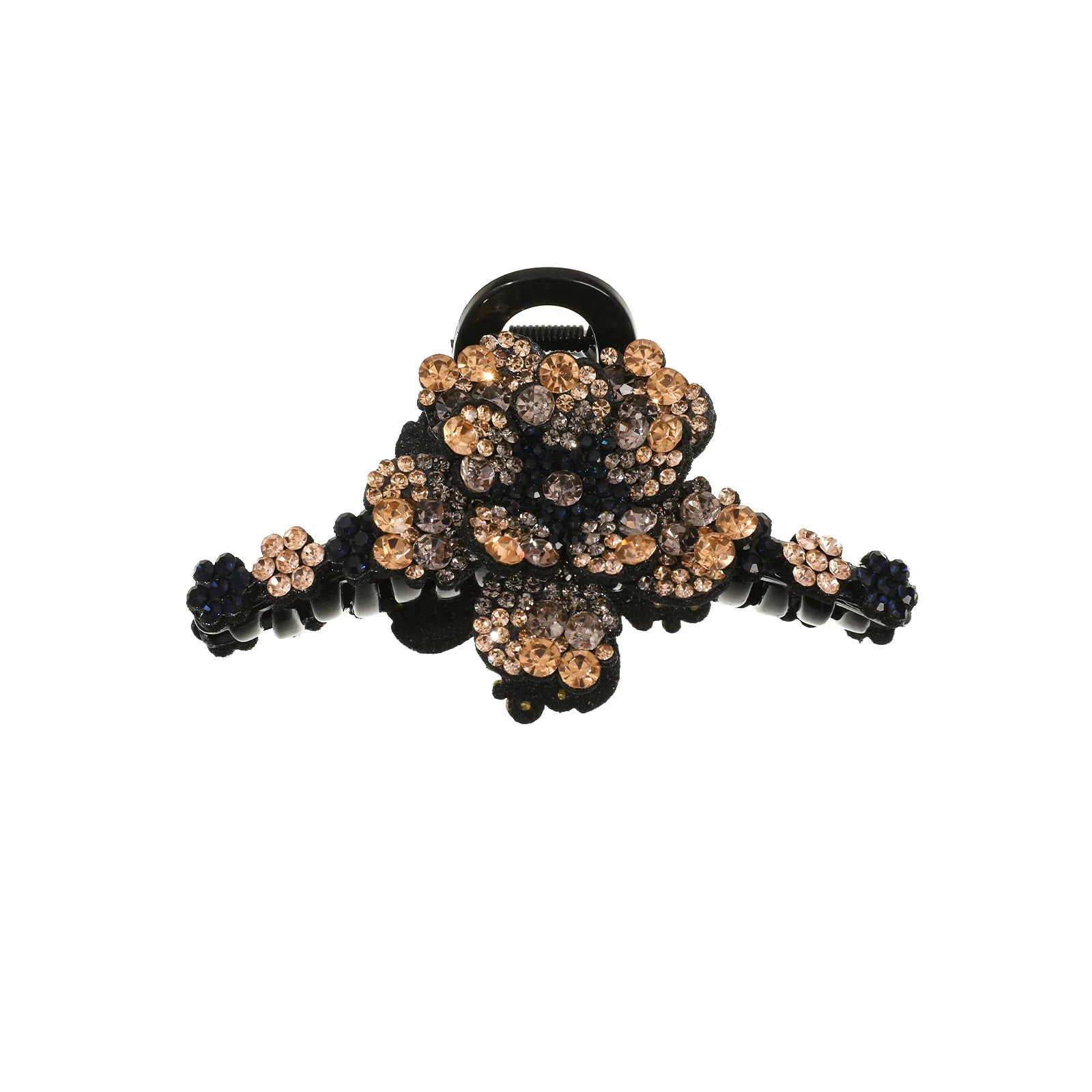 AWAYTR New Flower Hair Claws Clips Hairpins For Girls Women Fashion Rhinestone Hairgrip Barrettes Hair Crab Hair Accessories