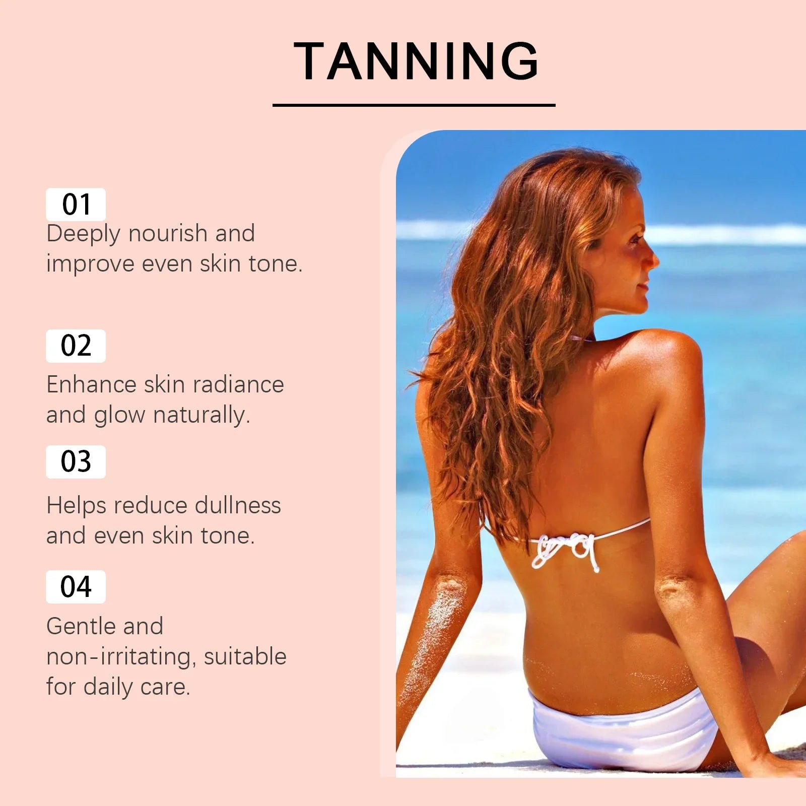 Self Tanning Drops For Face Body Lasting Nourishing Enhance Skin Melanin Bronzer Preventing Sunburn Sunless Tanning Products