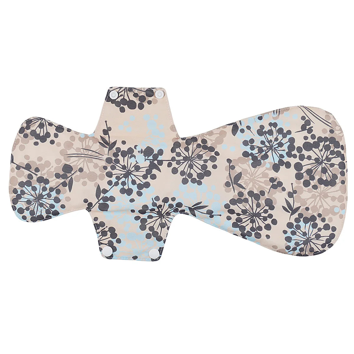 [Sigzagor] XXL Cloth Menstrual Pad Sanitary Bamboo Reusable Overnight Post Partum Reusable Washable 16in