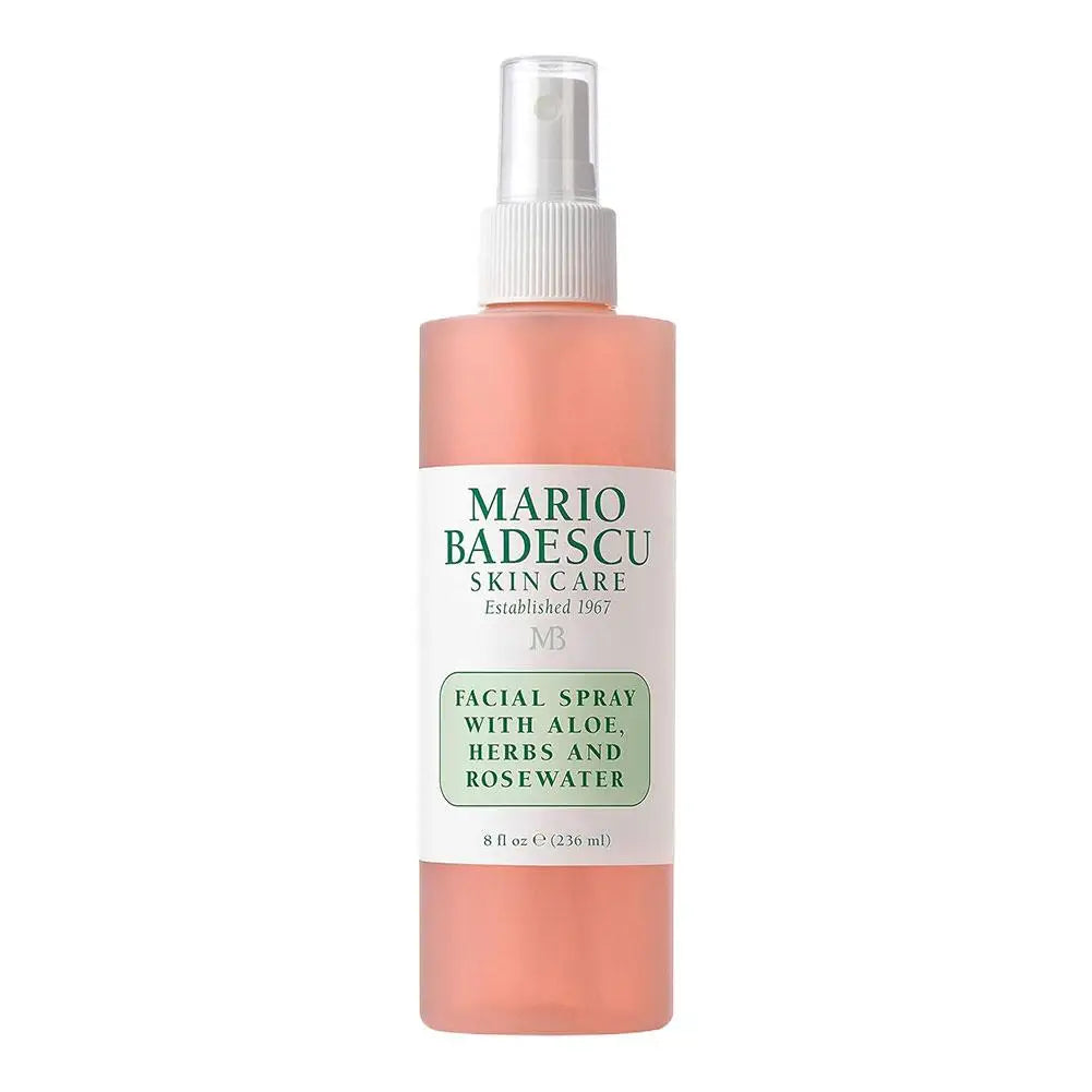 Mario Badescu Rose Toner Spray with Vitamin C - Improve Dryness Hydrating Oil Control Lighten Melasma Pigmentation Skincare