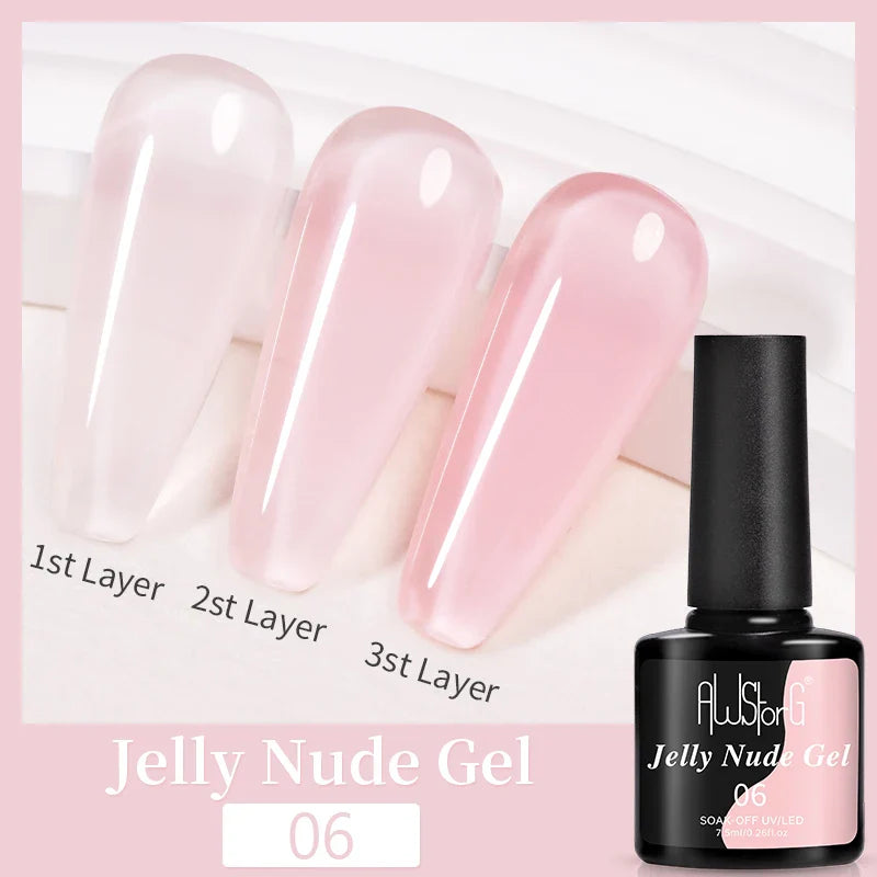 AWStorG 15ML Super Top Coat  Function Gel No Wipe Matte Top Gel Transparent Soak Off  UV LED NailArt Manicure Gel Varnish Primer