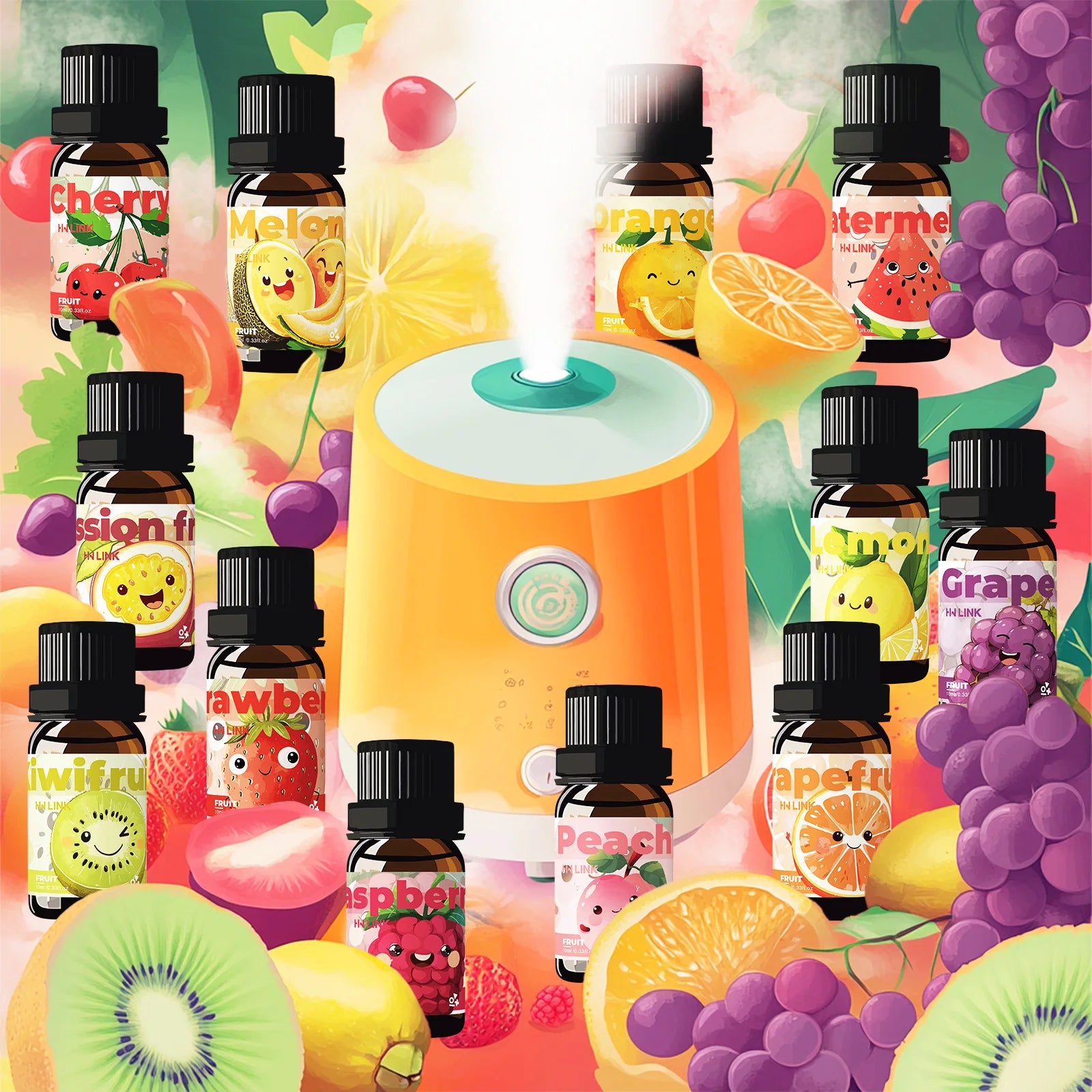 Peach Essential Oils Peach Perfume Makeup 10ml For Candle, Soap Making, Aromatherapy, Diffusers, Home Care,Skincare Gift