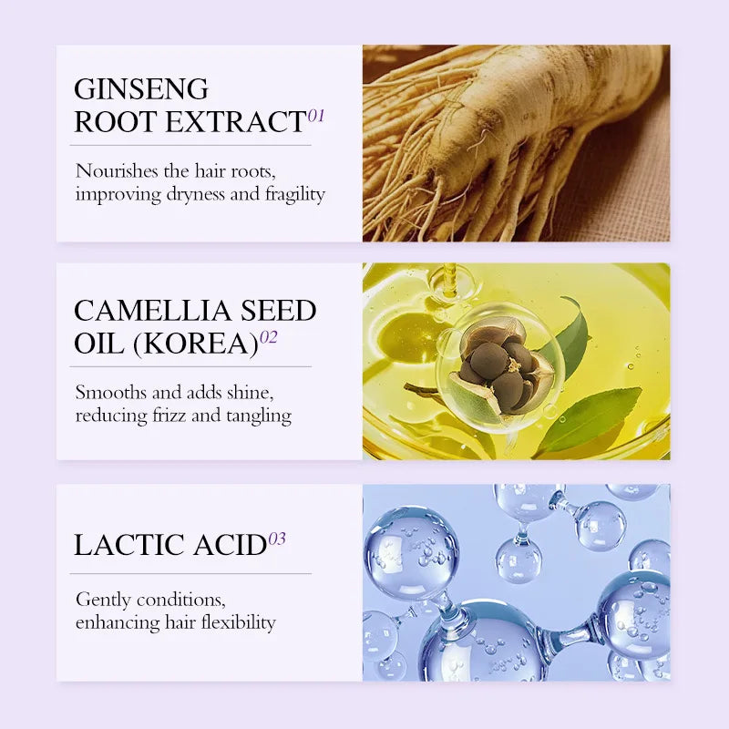 Keratin Hair Mask Magical 5 Second Repair Damage Frizzy Soft Smooth Shiny Hair Deep Moisturize Treat Repair Hair Care Mask