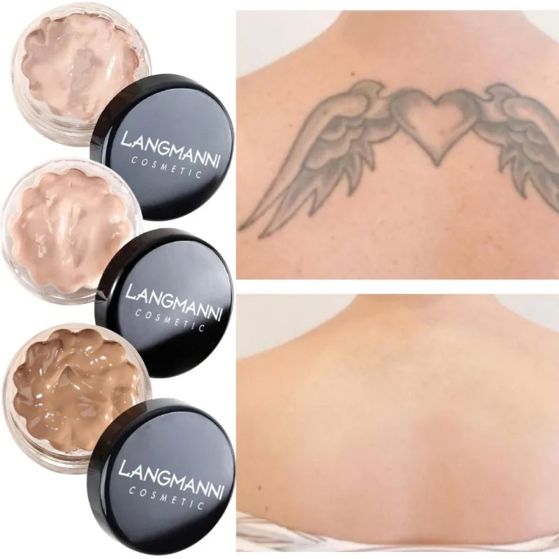 Concealer, Makeup, Concealer Foundation, Waterproof, Sweat-proof, Non-removing Makeup, Facial Concealer, Tattoo Cover