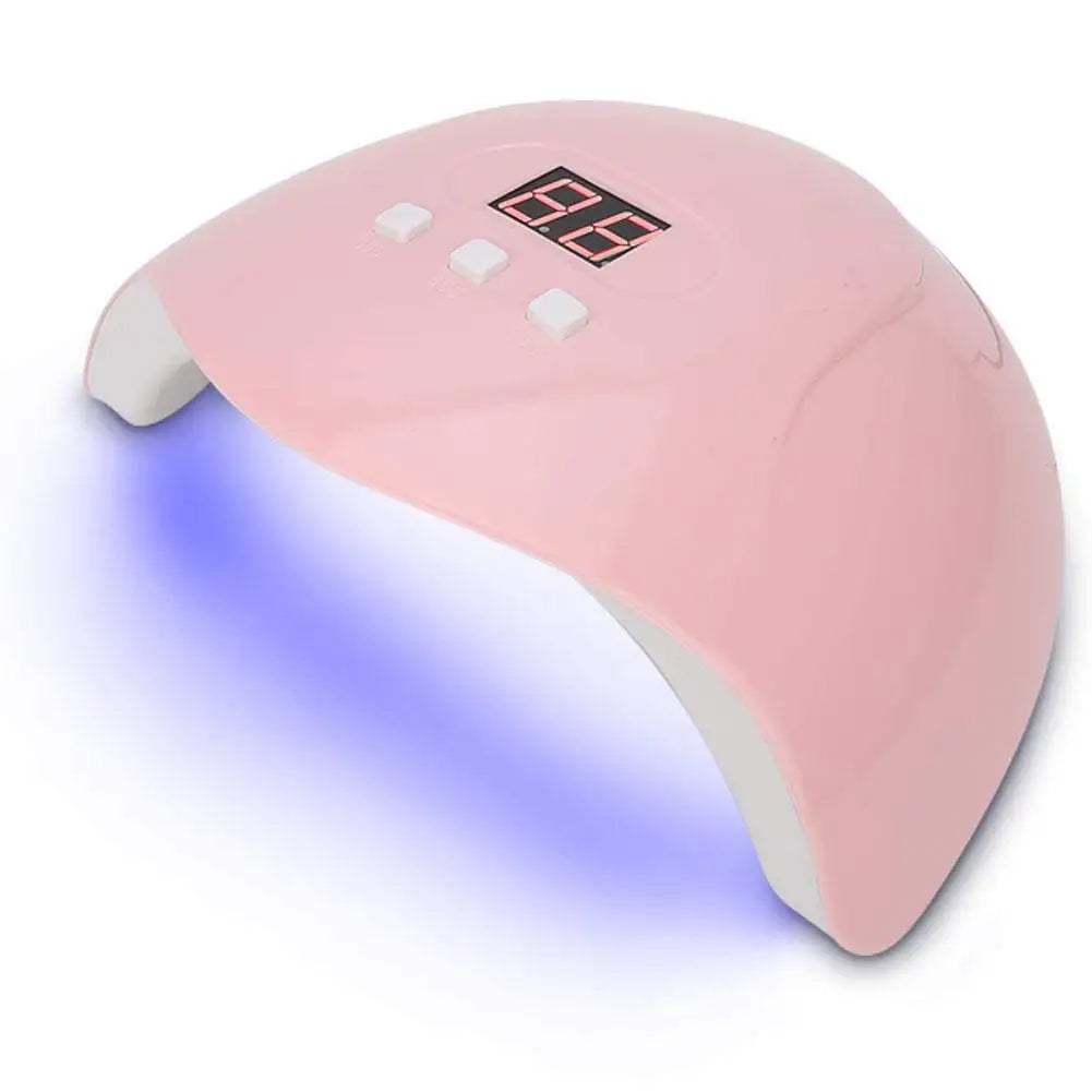 LINMANDA Professional Nail Lamp with 3 Timer Presets Auto Sensor Gel Polish Nail Dryer Curing Lamps for Manicure Home and Salon