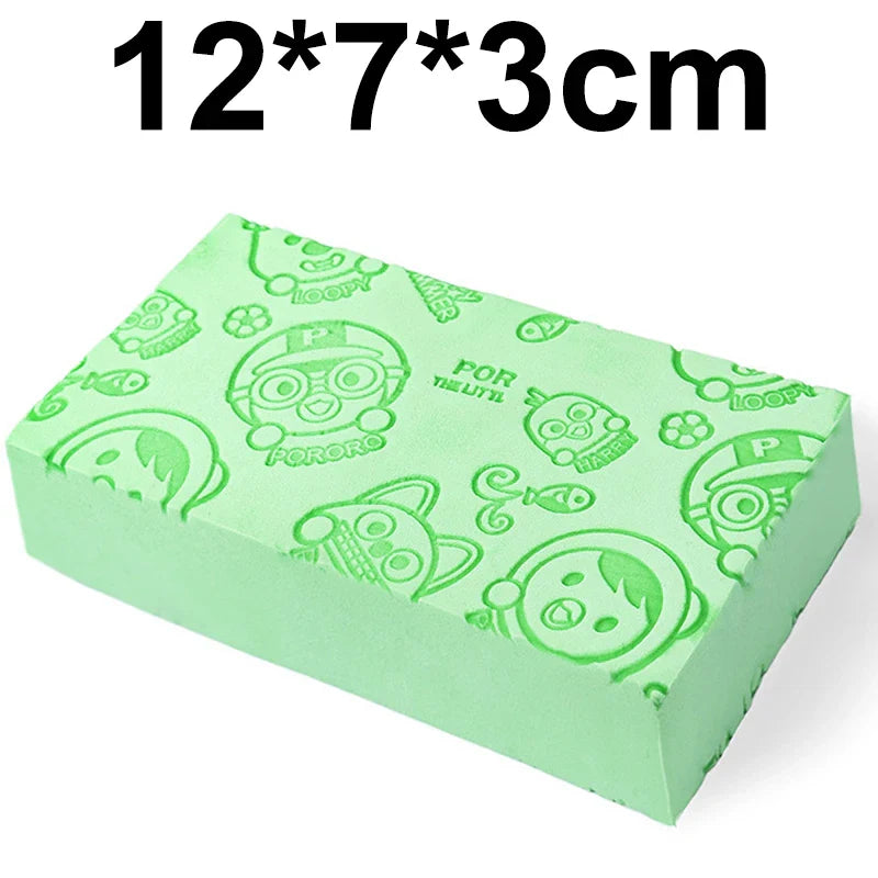 1 pcs Magic Sponge Children Bath Sponge Body Dead Skin Remover Exfoliating Massager Cleaning Shower Brush Peeling Sponge