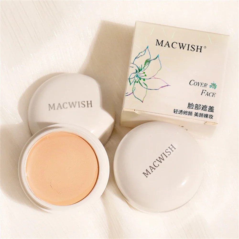 High Coverage Concealer Cover Anti Dark Circle Freckle Lasting Waterproof Foundation BB Cream for Face Makeup Base Cosmetics