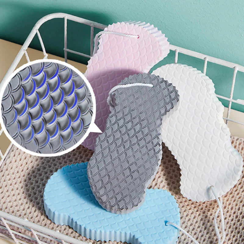 1 pcs Magic Sponge Children Bath Sponge Body Dead Skin Remover Exfoliating Massager Cleaning Shower Brush Peeling Sponge