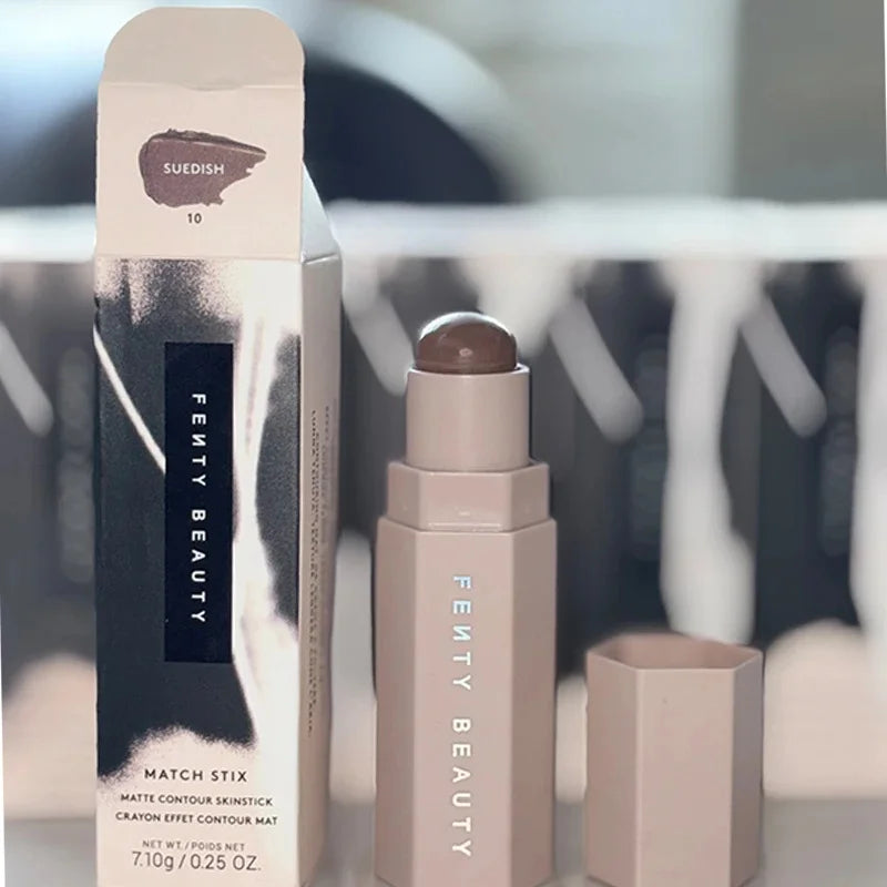 Fashion Fenty Beauty Contour Stick Concealer Face Highlighter Shadow Lasting Natural Makeup Lipstick Moisturizing Lip Cosmetics
