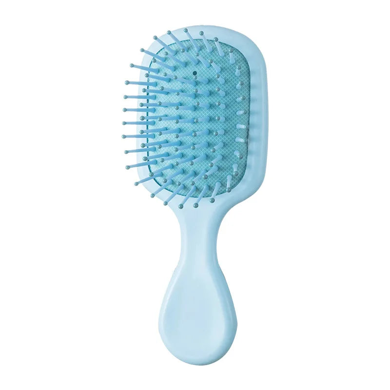 1pcs mini portable massage cute cartoon air cushion anti screw hair brush comb hair styling tool  Special for real hair wigs