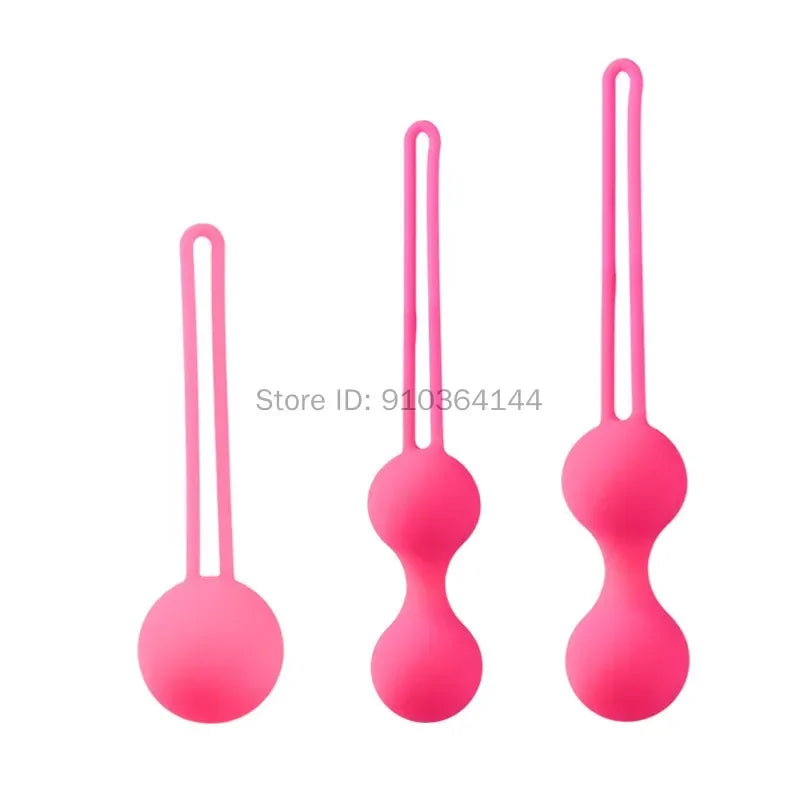 Silicone Smart Ball Vibrating Kegel Balls Private Care Vagina Tighten Exercise Machine Vaginal Geisha Ball Sex Toys for Women 18