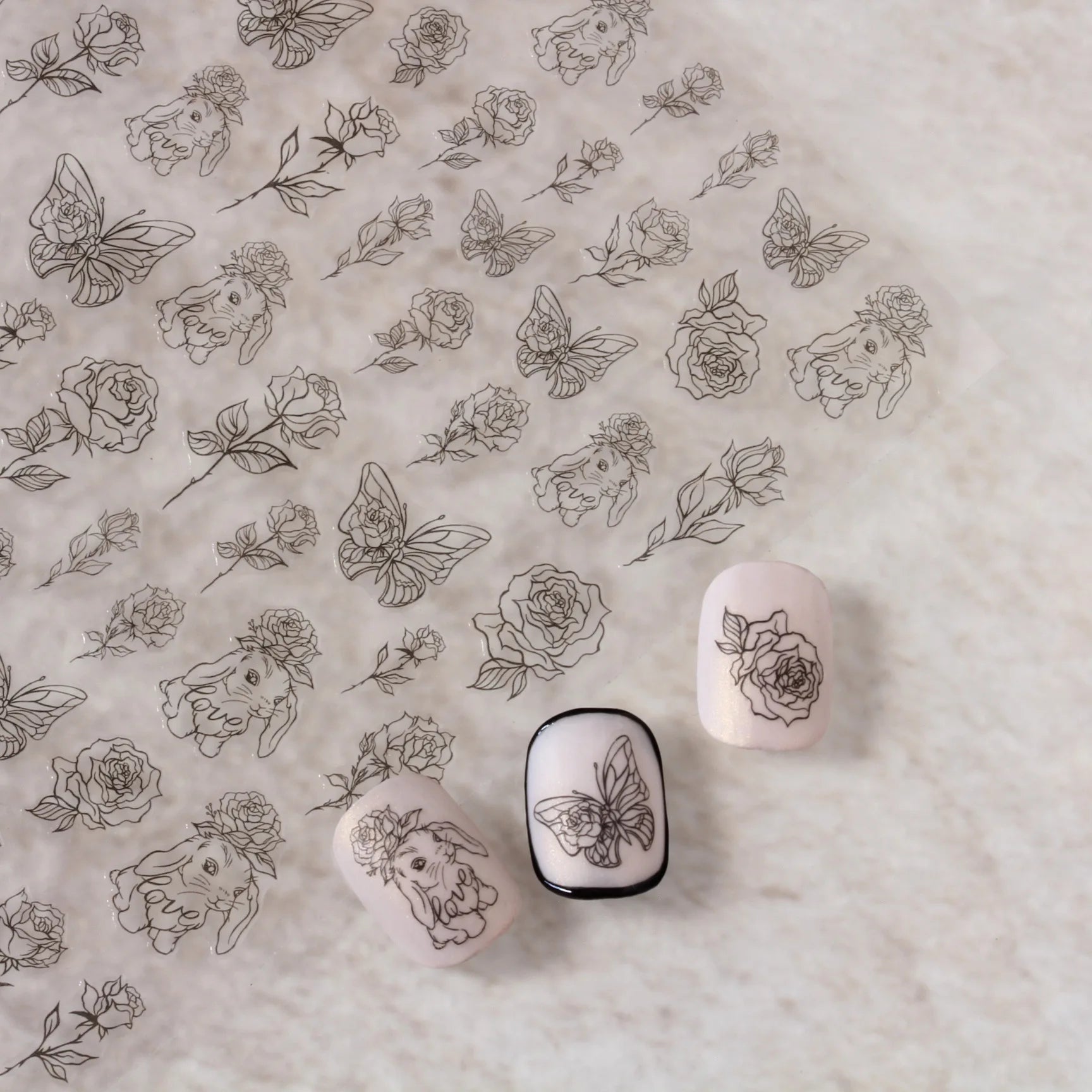 1Pcs Star/Moon/Cross Nail Art Stickers Gold/Silver Holographic Star Nail Decals Self-Adhesive 3D Manicure Decor
