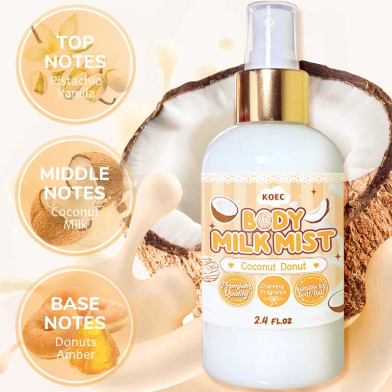 French Women's Strawberries Body Spray Fresh Vanilla Light Long Lasting Perfume Pheromone Perfume New Sweet Date Charm Perfumes