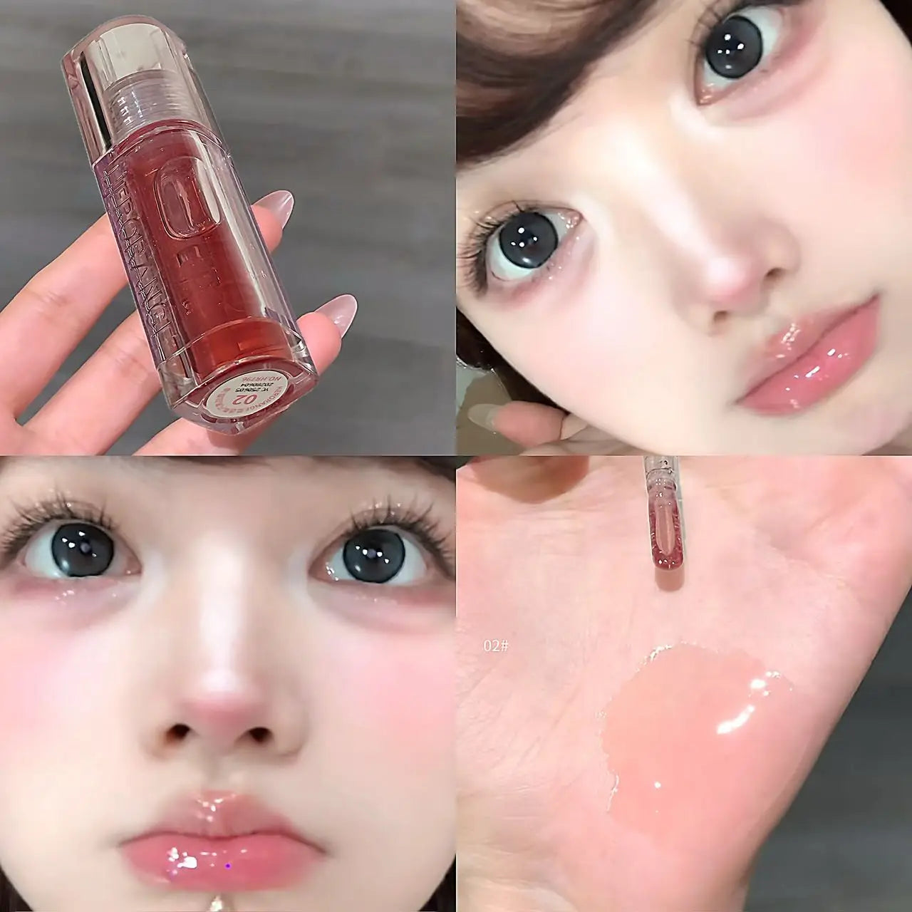 Herorange Lip Oil Shimmer Hydrating Long Lasting Plumping Lip Care Student Gift
