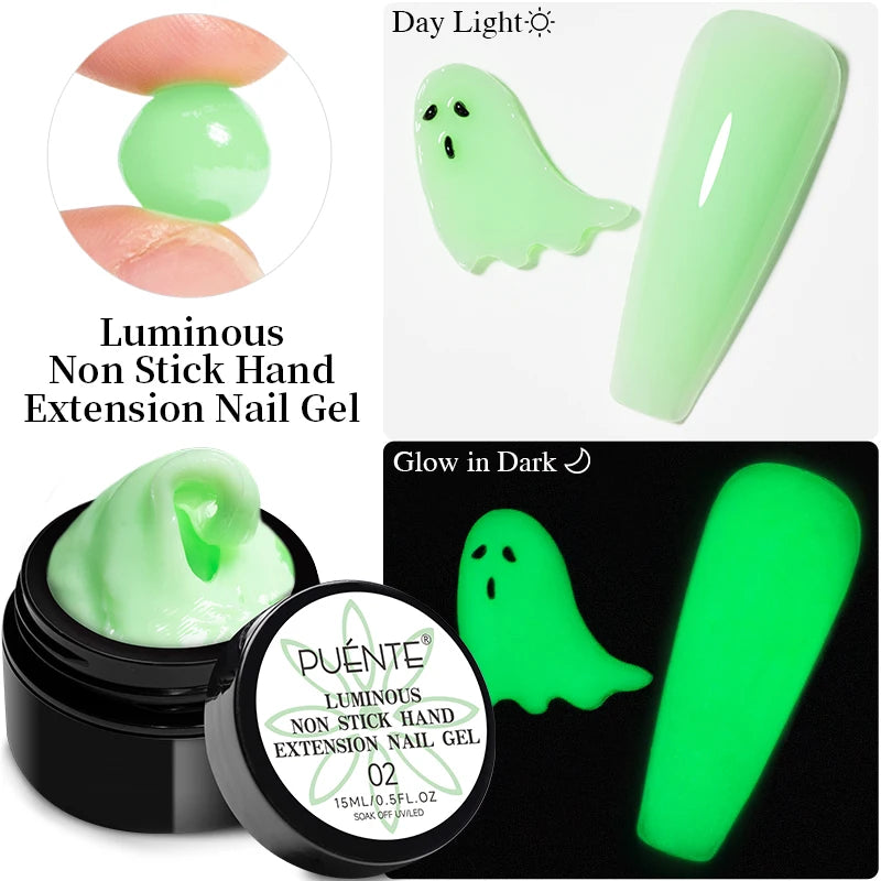 PUENTE 15ML Vitamin E Base Coat Gel Nail Polish For Soft Thin Breaking Nails Strengthen Soak Off UV Gel Varnish For Nail Care