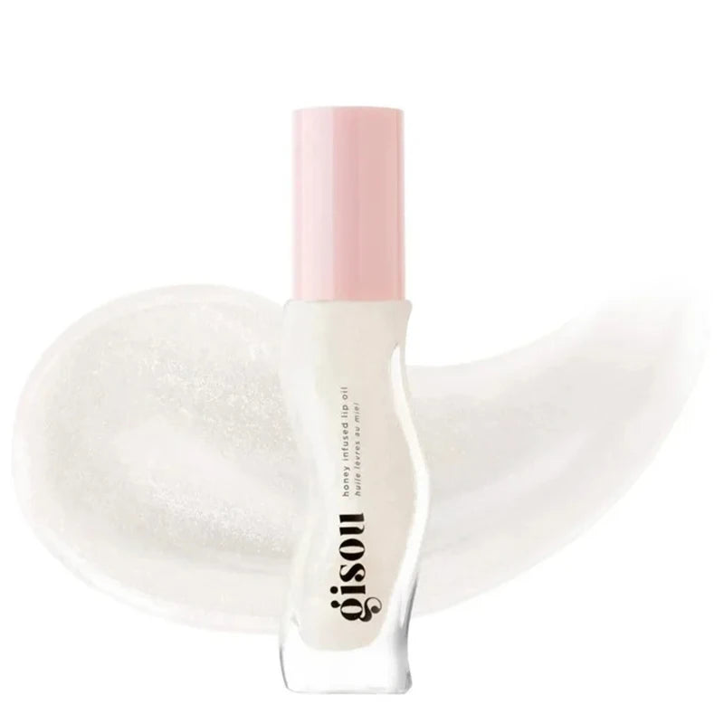 Gisou New Colors Full Range Of Long-lasting Moisturizing Raspberry Swirl Lip Oils Lip Gloss Care Lip Plumping Exfoliating Gloss