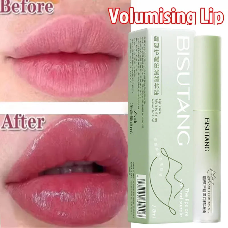 Instant Volumising Lip Plumper Oil Lip Enhancer Lip Gloss Plumping Serum Moisturizing Anti-Wrinkle Lipstick Sexy Lip Care Makeup