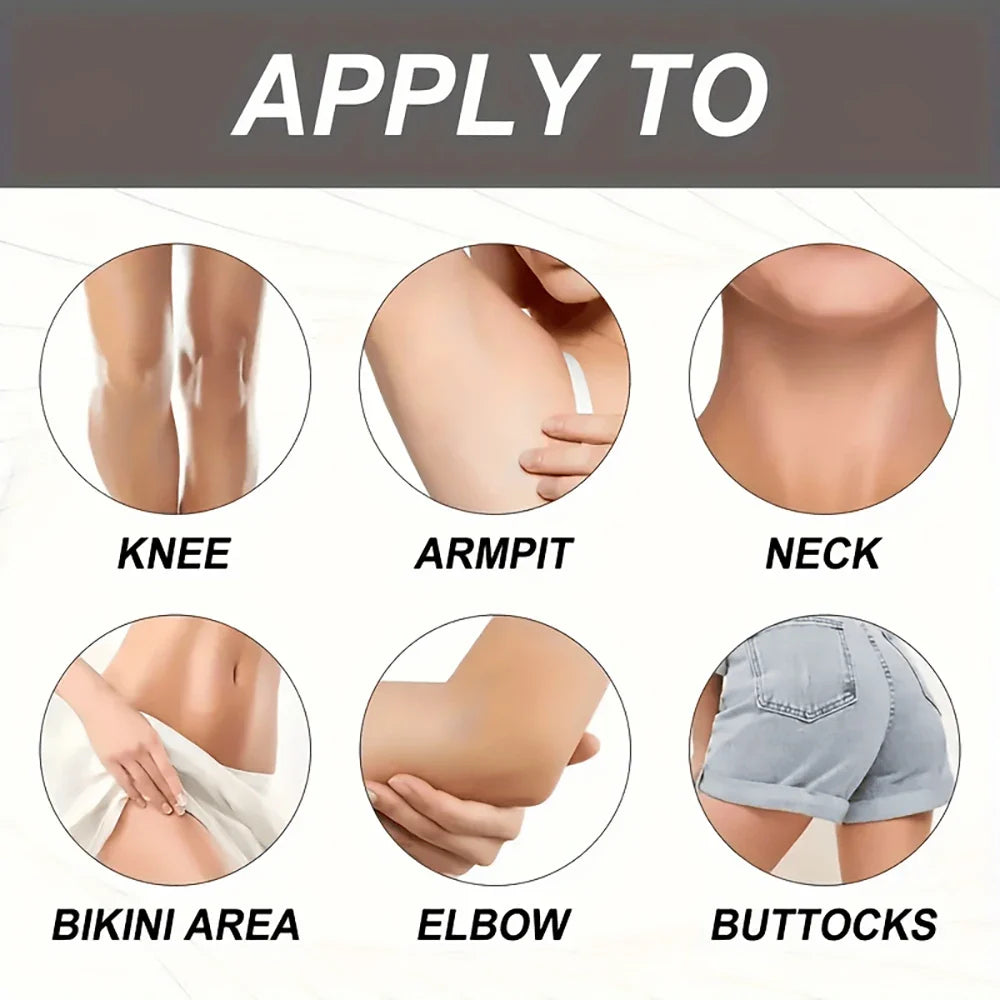 Inner Thigh Black Removing Cream Private Parts Underarm Bleaching Essence Whitening Dark Remove Melanin Skin Whitening Cream