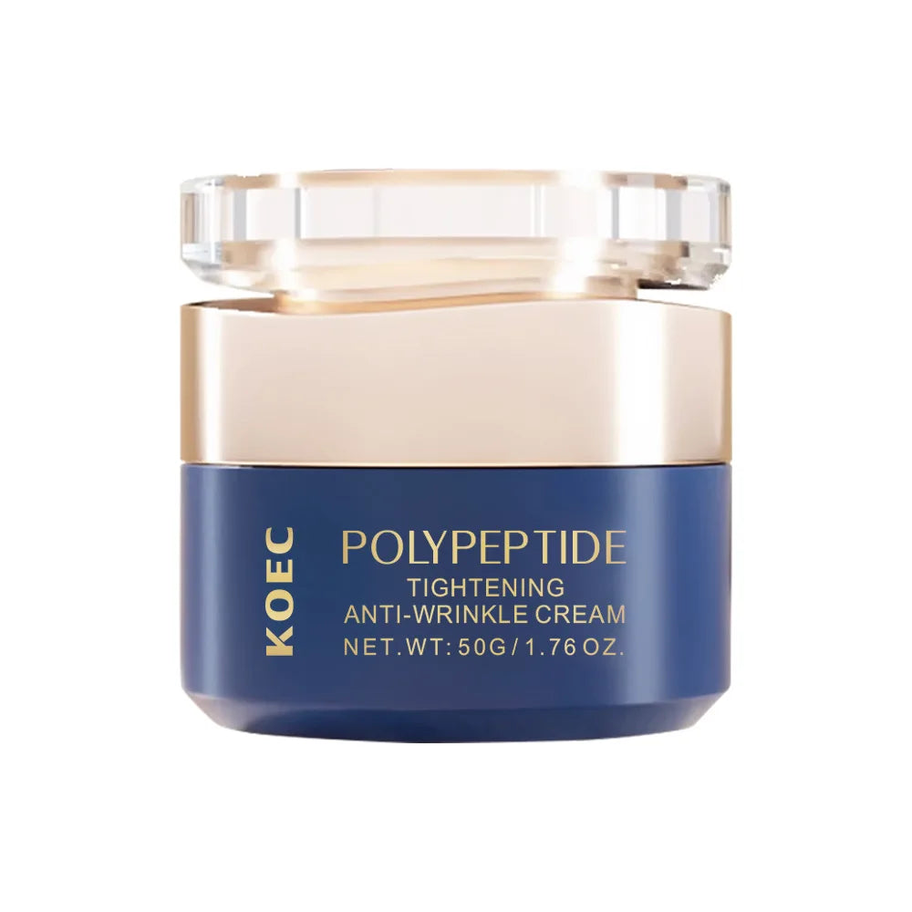 Polypeptide Tightening Anti-Wrinkle Cream Smoother Looking Skin Ageless Firm and Smooth Cream Deep Wrinkle Repair Night Cream