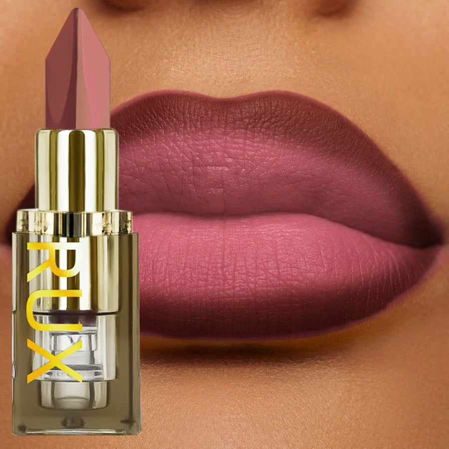 6 Color  Glitter Two-tone Lipstick Purple Black Matte1pc Lipsticks Cosmetics Easy to use Lip Tint Makeup Lip Beauty Red Pigment