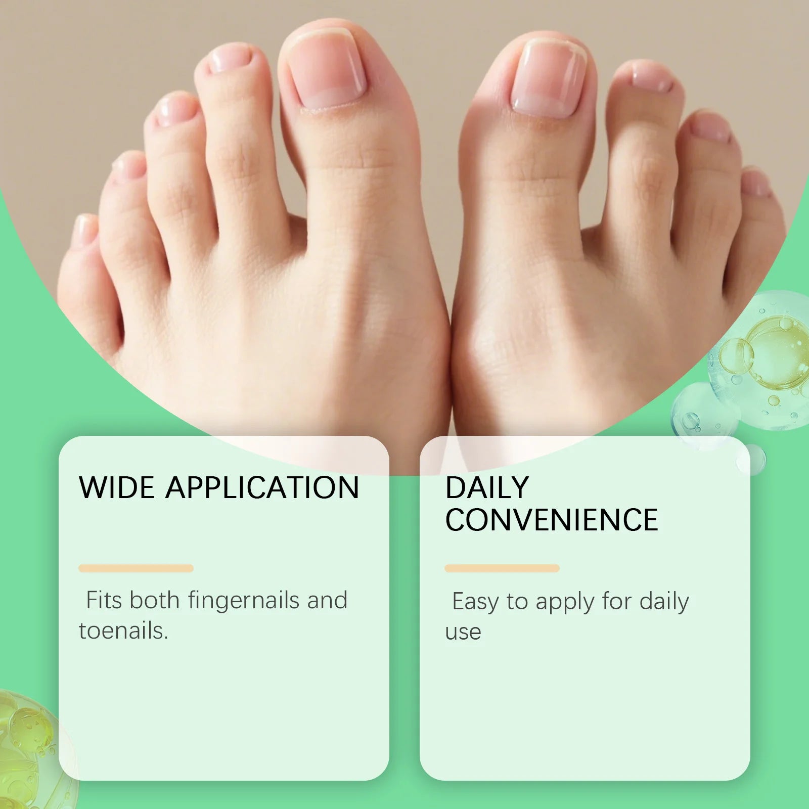 Hyaluronic Acid Nail Hardener Nourish Brittle Hands Feet Nails Repair Dry Breakage Nails Gloss Growth Nail Strengthening Drops