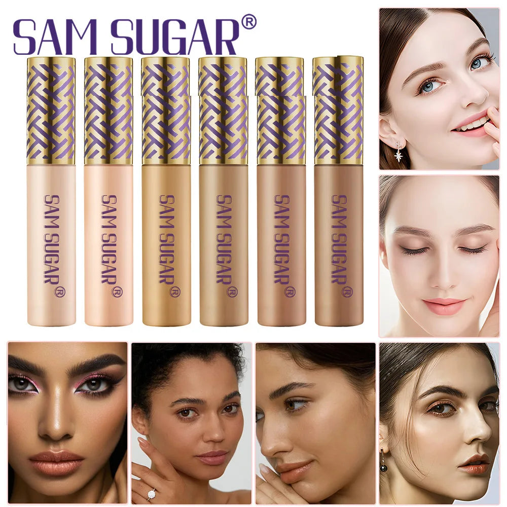 Concealer Foundation Liquid Waterproof Oil-control Perfect Cover Dark Circles Fleck Lentigo Skin Care Women Face Makeup