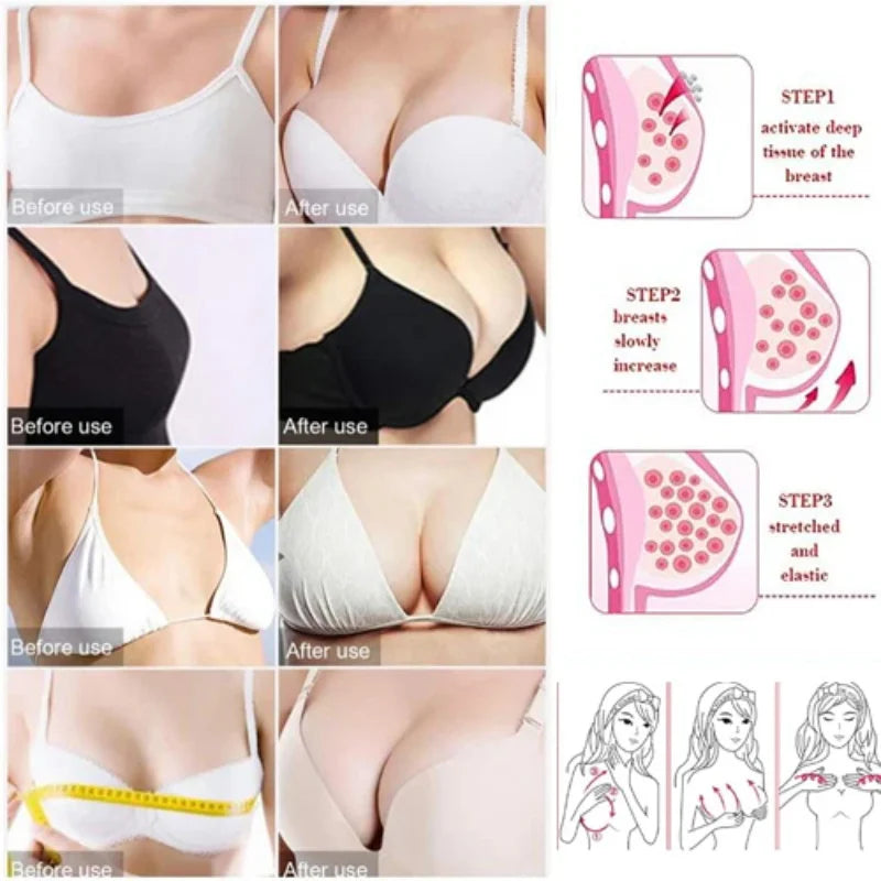 Fast Growth Breast Enlargement Cream Lift Firm Breast Improve Sagging Massage Chest Rapidly Body Moisturizing Smooth Bright Care