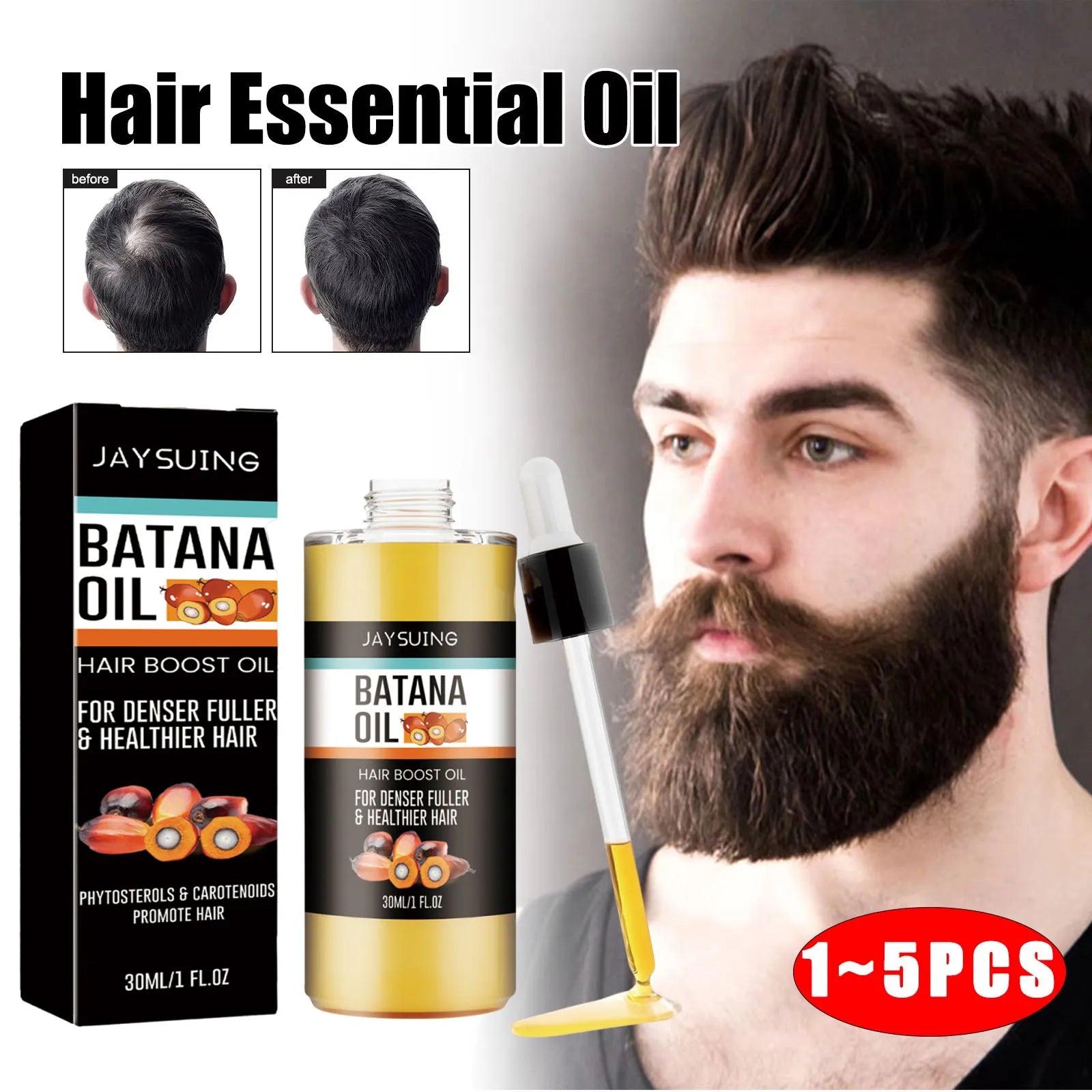 Fast Hair Growth Set Batana Oil Traction Alopecia Hair Mask Anti Break Loss Hair Growth Oil Baldness Treatment Hair Health Care