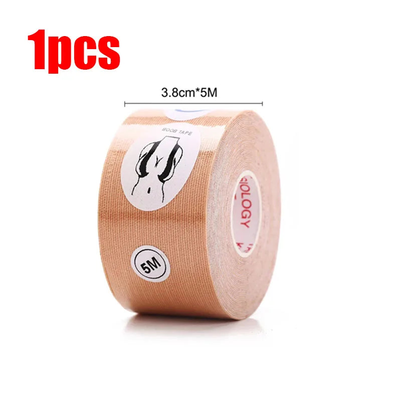 1-6pcs Boob Tape Breast Nipple Covers Push Up Bra Invisible Lift Tape Adhesive Bras Intimates Pasties Accessorie Bust Tape Women