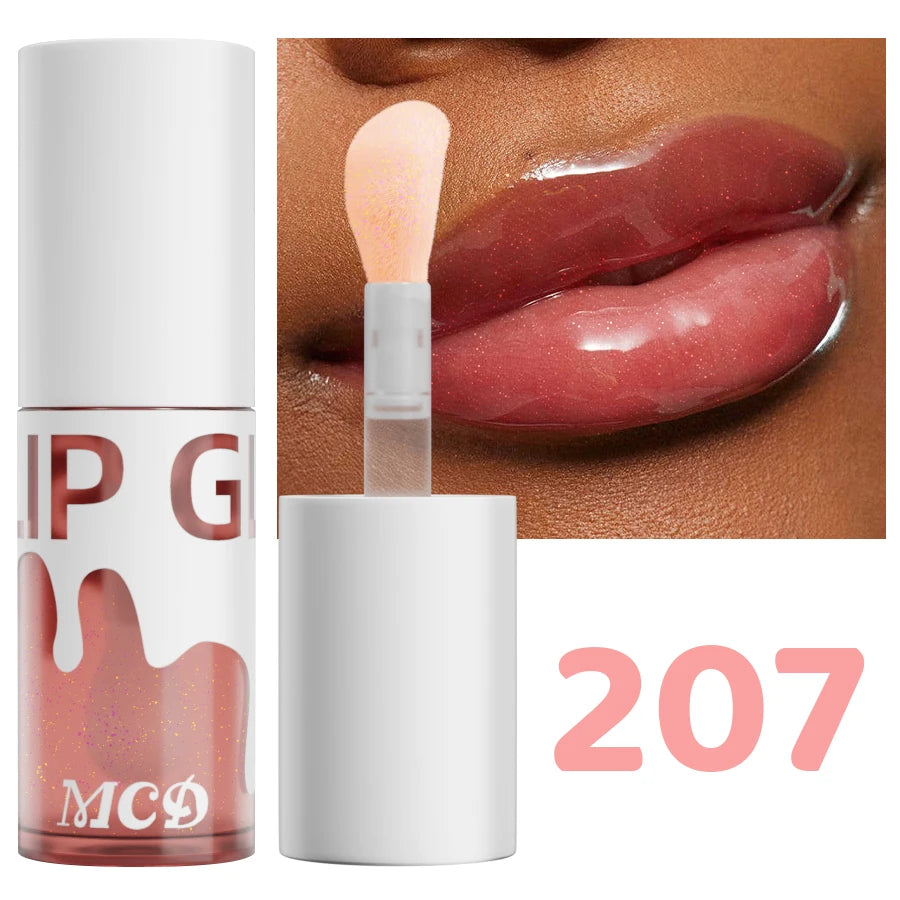 Glitter shimmer Sexy Lip Oil Hydrating Plumping Lip Coat For Lipstick Lipgloss Tinted Lip Plumper Serum  Lips Glow Oil Treatment