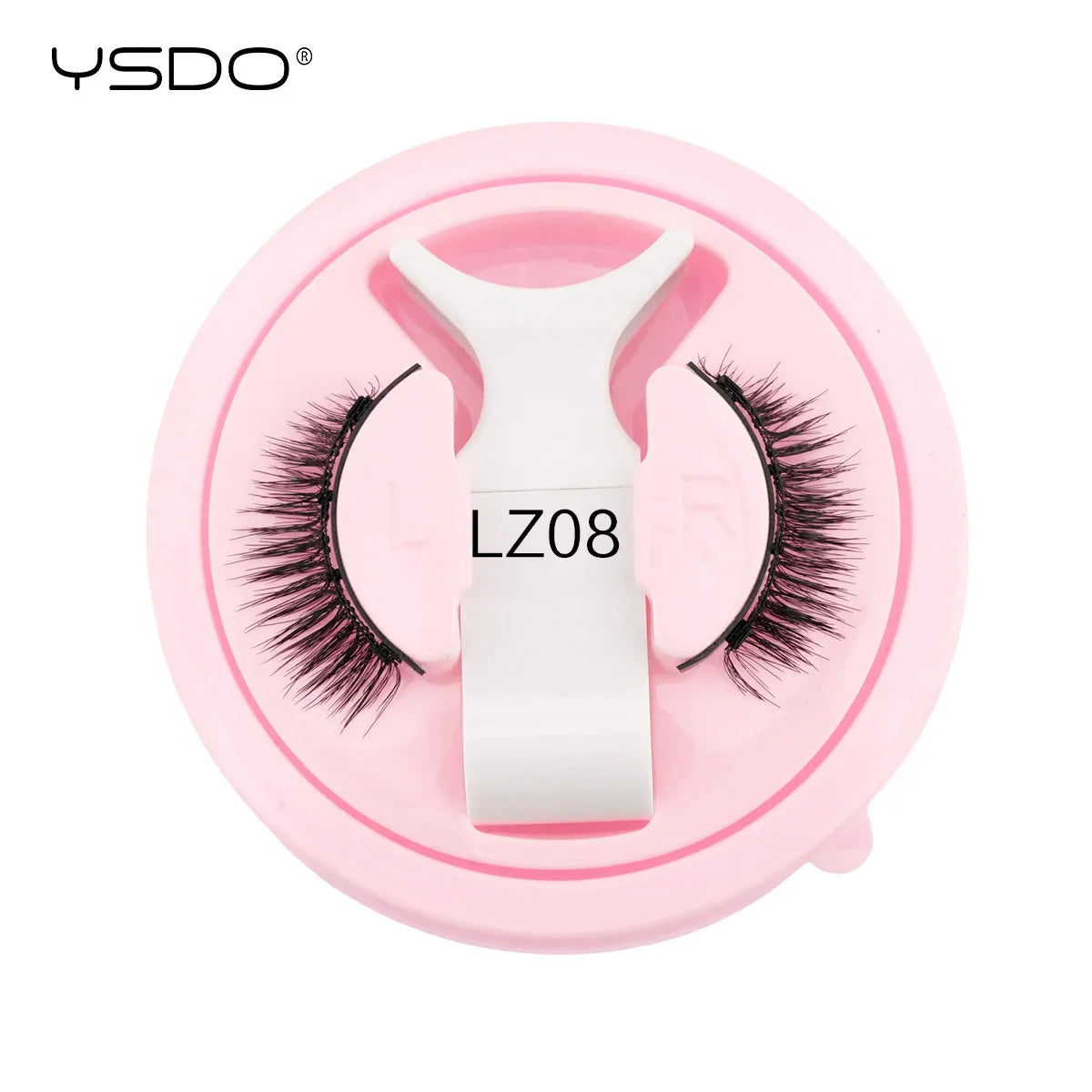 YSDO Magnetic Eyelashes Reusable Winged Magnetic 3D Mink lashes Long-Lasting No Glue Needed False Eyelashes with Tweezer Makeup