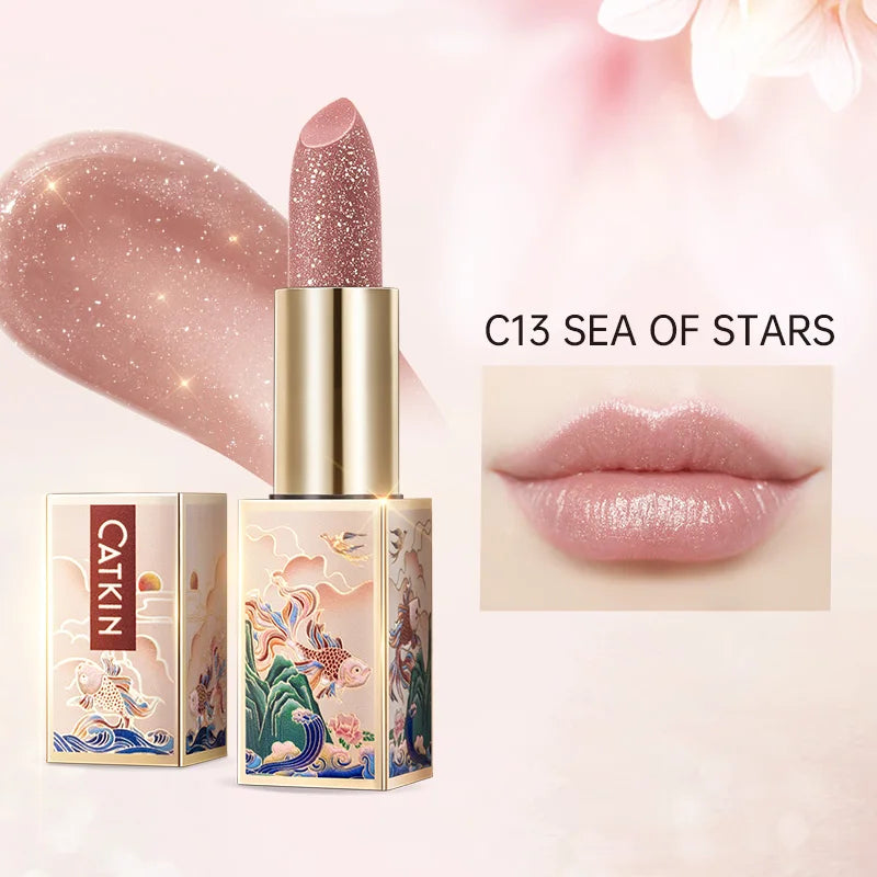 CATKIN Lip Balm – Moisturizing, Repairing Lip Skin, Pink Transparent Soothing Treatment for Soft & Healthy Lips