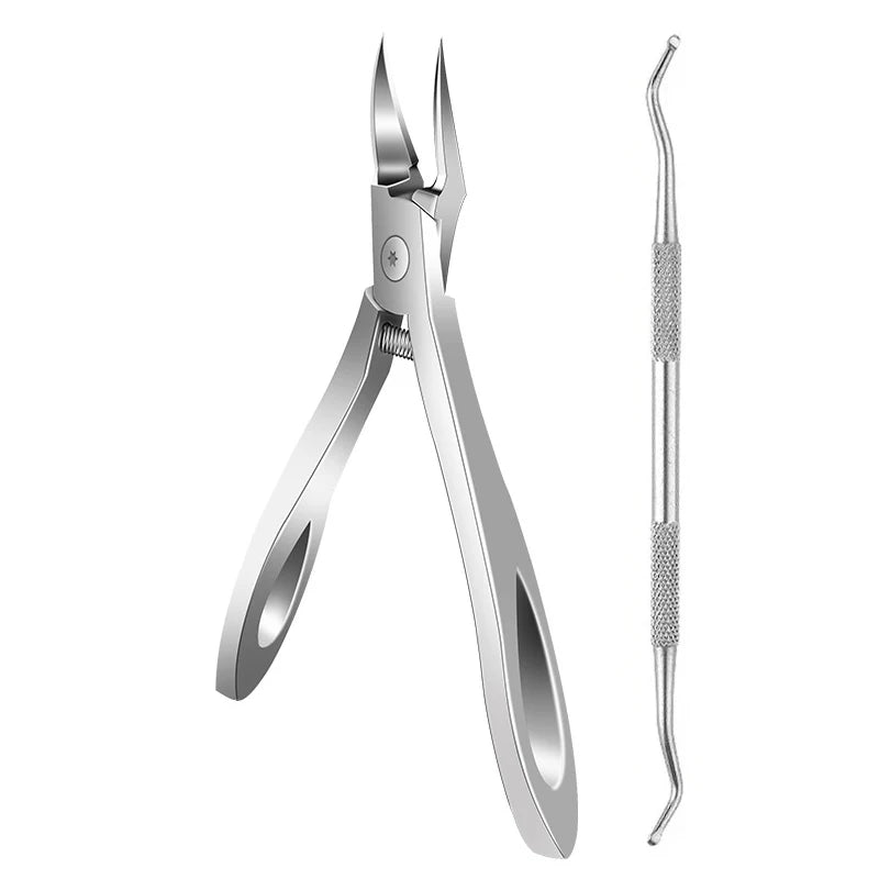 Toe Nail Clipper For Ingrown Or Thick Hard Toenails Trimmer Professional Toenail Nipper Cutter Arc Blade Manicure Scissor Tools