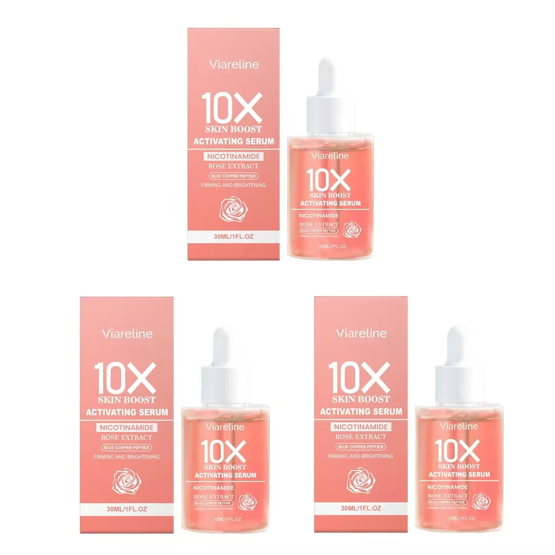 Rose Revitalizing Face Serum Dark Spot Care Even Brightening Skin Tone Reduce Sensitivity Hydrating Nourish Facial Essence Drop