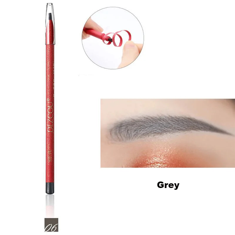 Waterproof Eyebrow Pencil – Long-Lasting Brow Tint Enhancer for a Natural Lifted Look, Professional Eye Makeup Tool