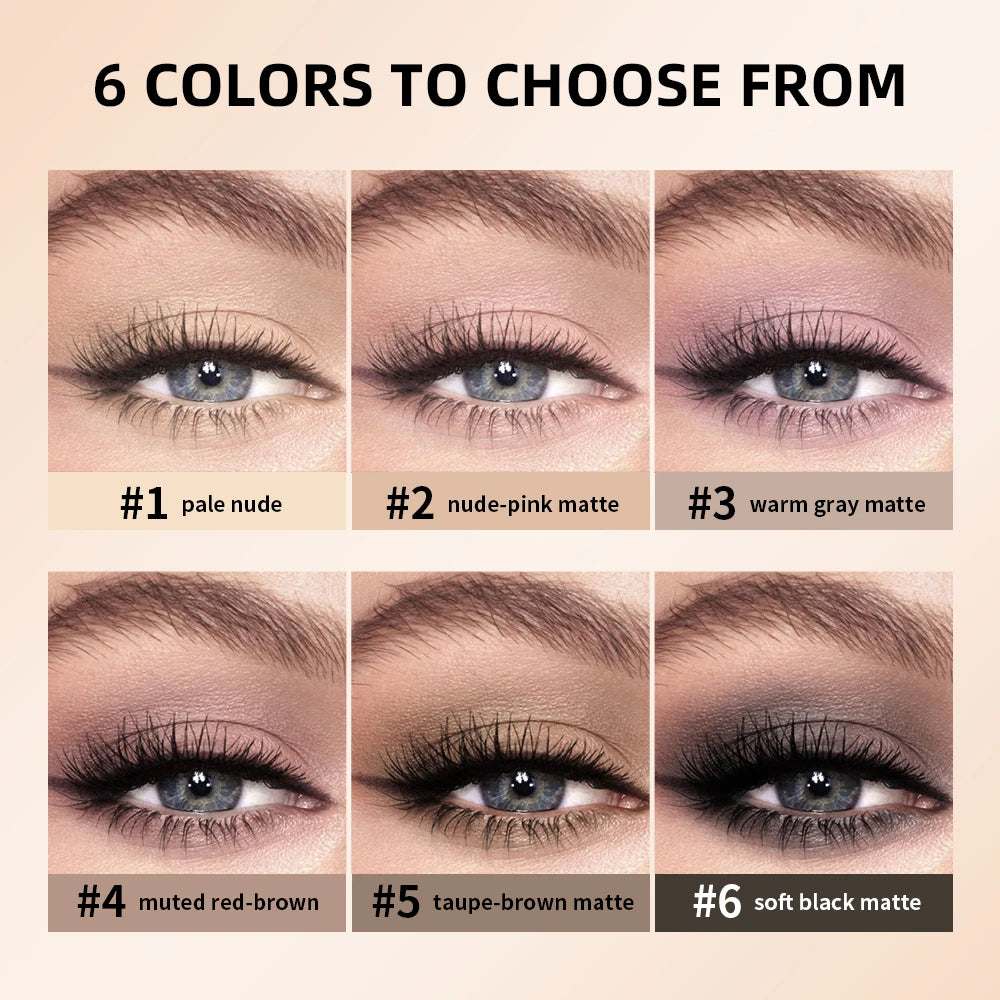 Lakerain Eyeshadow Palette Long-Lasting Eye Makeup Rich Pigment Neutral Shades Blendable Color Matte Nudes Eyeshadow Palette