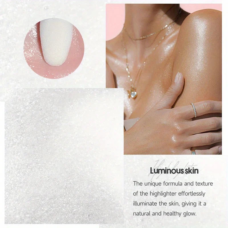 Fairy Powder Highlighter Stick, Shimmer Contour Blush Powder Contour Shading Glitter, Contour Brightening Makeup Highlighter