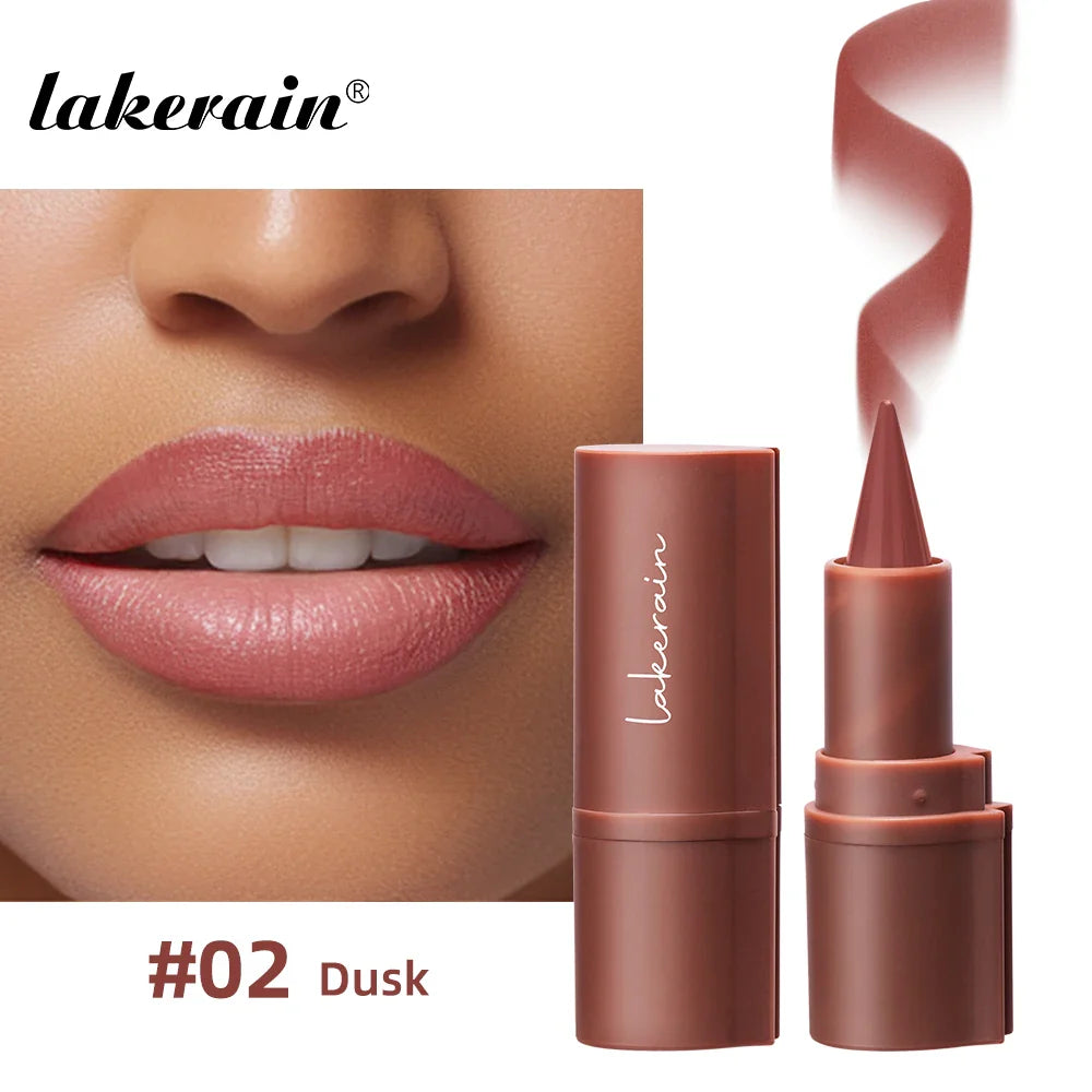 Matte Liner Lipstick Pen Gradient Lip Liner Red Brown Lipsticks Pencil Lasting Waterproof Lip Stick Sexy Women Lip Cosmetics