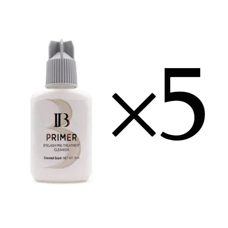IBeauty Eyelash Primer Coconut Banana Rose Alcohol Free 15ml For False Eyelashes Extension Clear Glue Adhesive Korea Tools