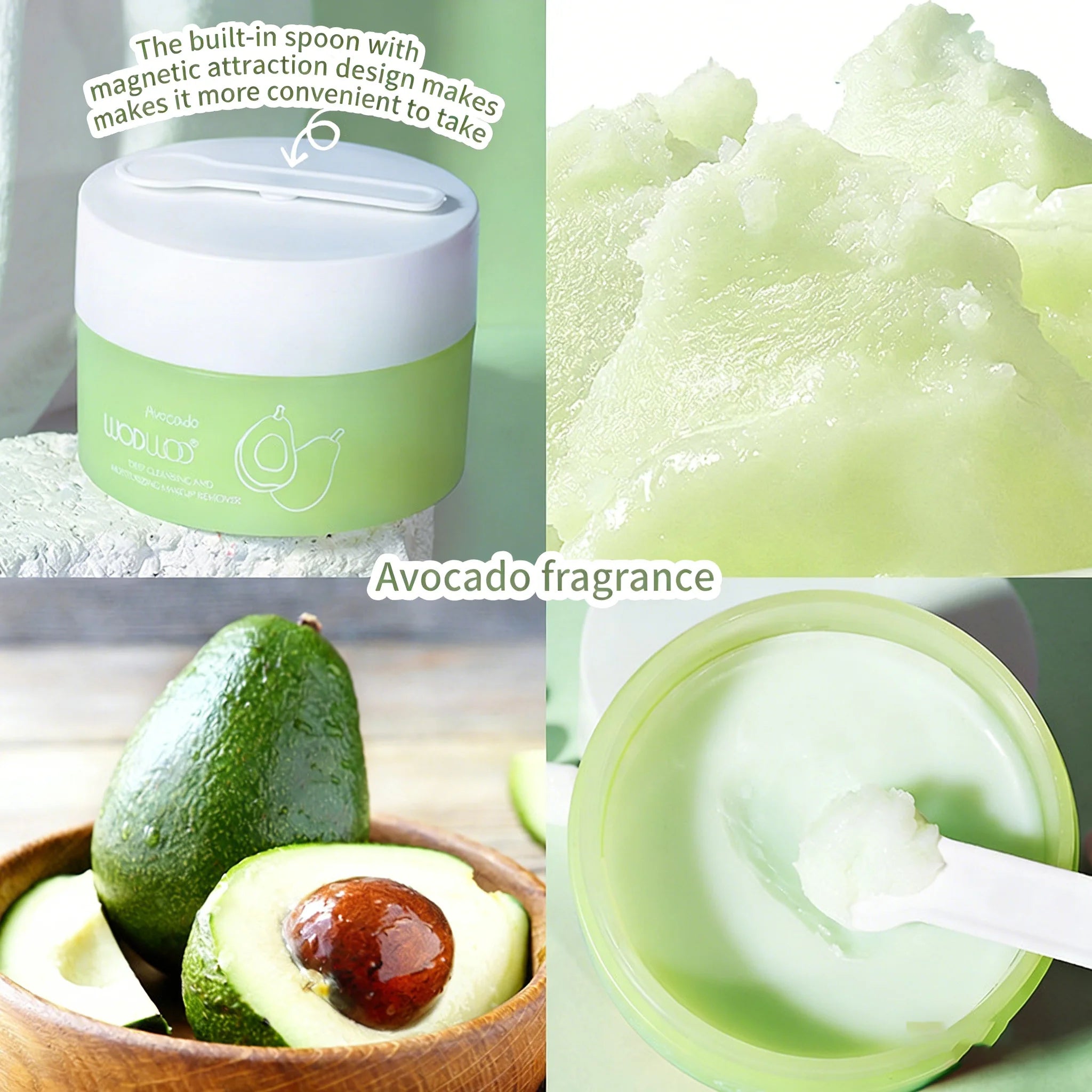 Moisturizing Cleansing Makeup Removal Cream,Gently Melts Away Eye Shadow,EyelinXer and Makeup,Easy to Remove Without Irritation